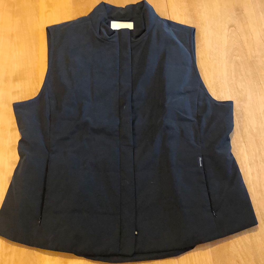 Faconnable soft zip up vest